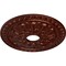Ekena Millwork Warsaw Ceiling Medallion (Fits Canopies up to 3 1/2"), 18"OD x 3 1/2"ID x 1 3/8"P, Antique Copper CM18WAACS - alternate 3